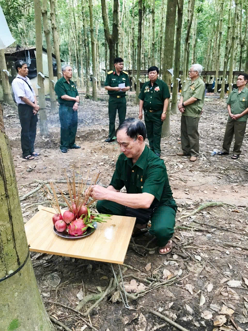 Tìm hai cốt liệt sĩ tại huyện Định Quán, tỉnh Đông Nai, tháng 10/2022