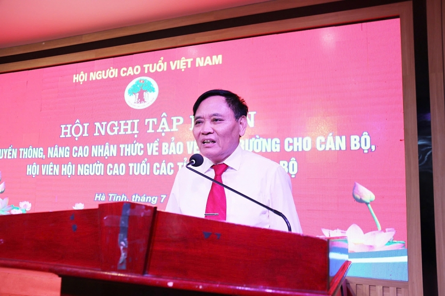 Ông Thái Sinh - Chủ tịch Hội NCT Hà Tĩnh