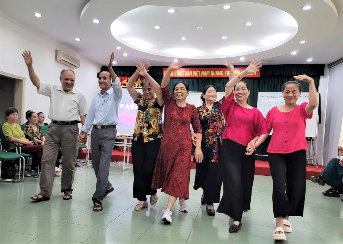 Hoạt động tại lớp tập huấn