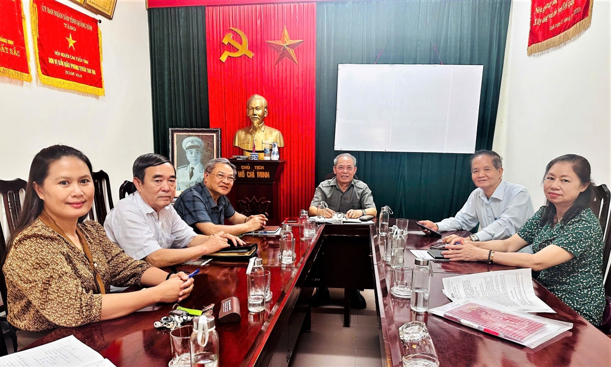 Cuộc họp Ban Thường trực Hội NCT tỉnh Quảng Trị