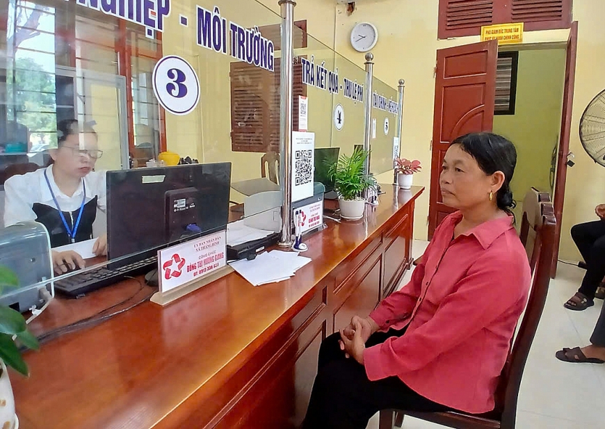 Một trong những địa phương đi đầu về giải quyết thủ tục hành chính