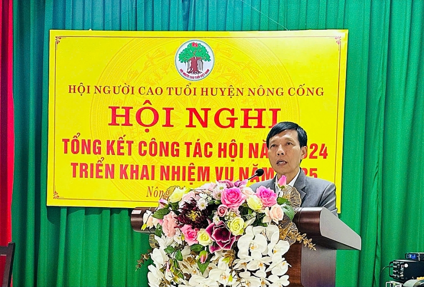  ông Bùi Phú Ninh, nguyên Chủ tịch Hội NCT huyện Nông Cống (cũ), tỉnh Thanh Hóa