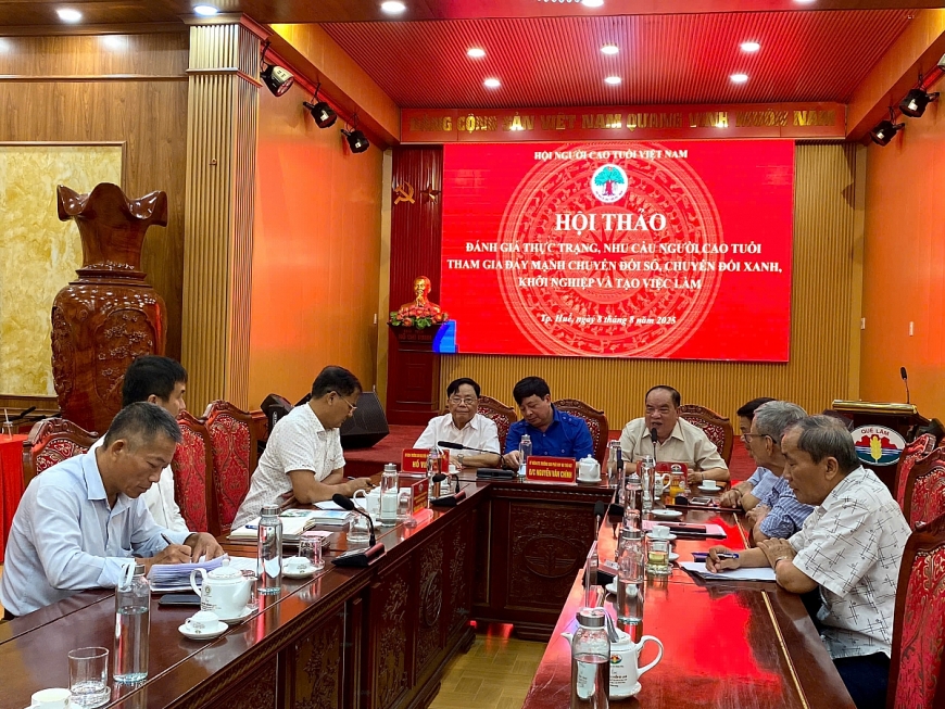 Chuyển đổi số - Xanh, khởi nghiệp - Đào tạo việc làm người cao tuổi