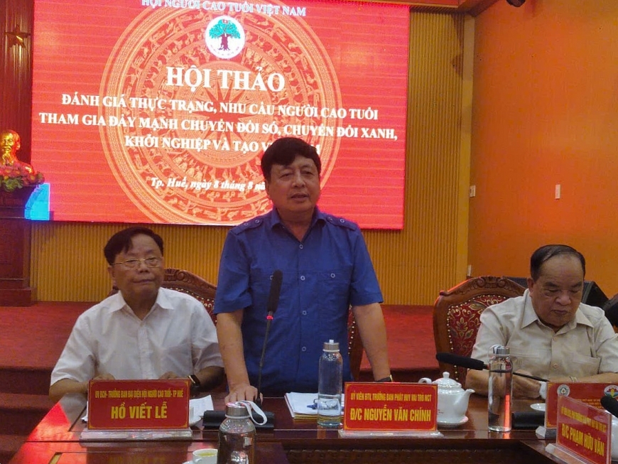 Chuyển đổi số - Xanh, khởi nghiệp - Đào tạo việc làm người cao tuổi