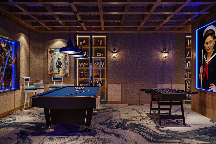 Tầng hầm đa năng của Casa mở ra khả năng tùy biến không giới hạn 