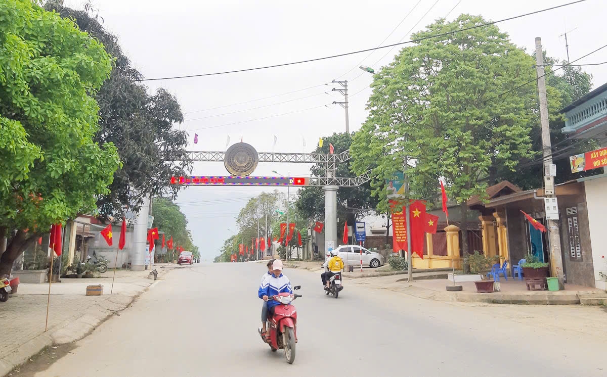 Chuyển mình từ làng quê đến diện mạo phố thị