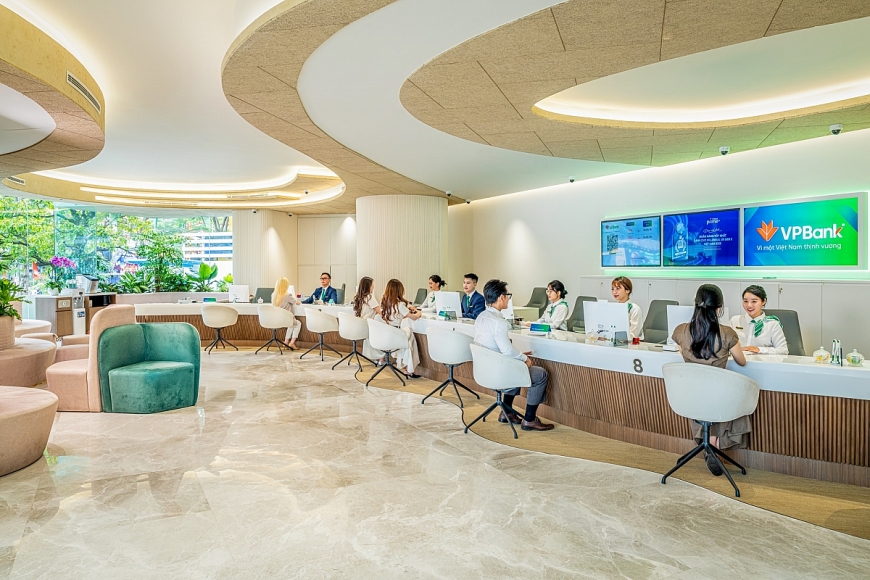 Các khu vực chức năng liền mạch giúp khách hàng có trải nghiệm xuyên suốt