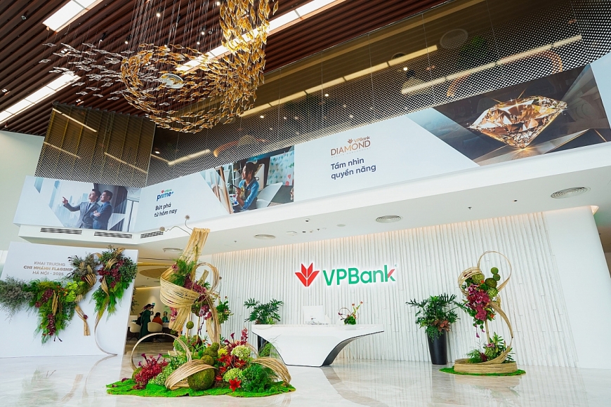 VPBank Flagship Hà Nội được kiến tạo với thiết kế hiện đại nhưng vẫn tôn vinh bản sắc văn hóa Việt