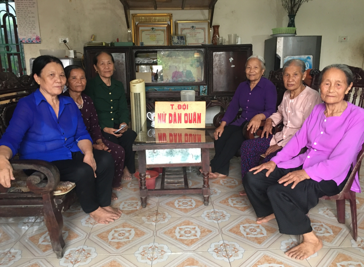 Gần 60 năm qua những nữ dân quân ngày nào giờ đây họ đã tuổi 80-85