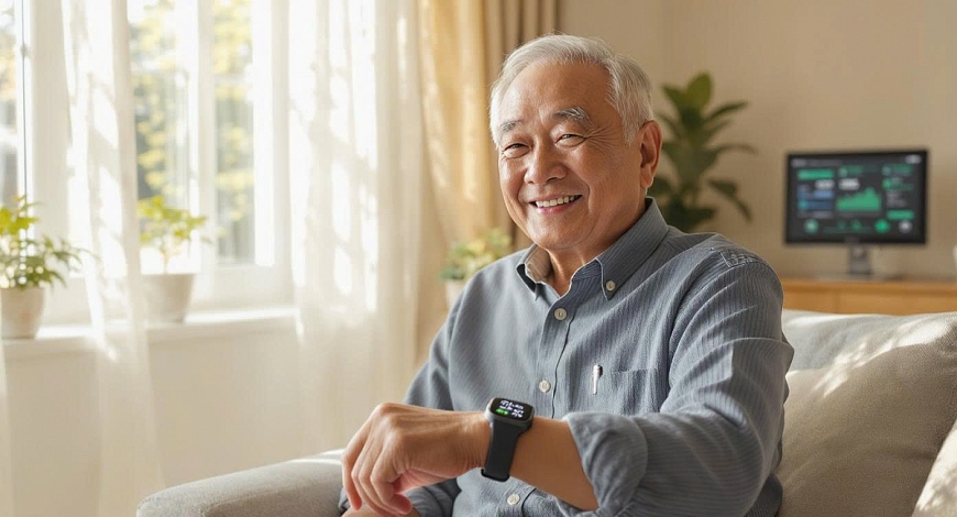 Thiết bị đeo tay thông minh: “Người bạn đồng hành” an toàn cho NCT