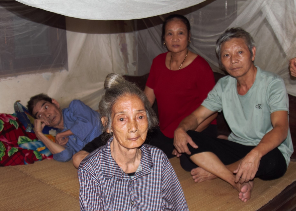 Gia đình bà Nguyễn Thị Thìn và ông Nguyễn Văn Mậu