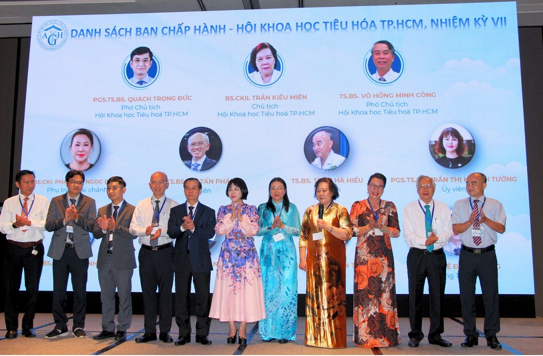 Ban Chấp hành Hội Khoa học Tiêu hóa TP. Hồ Chí Minh nhiệm kỳ 2025 - 2030