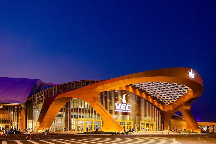 Trung tâm Hội chợ Triển lãm Quốc gia có quy mô 90ha, thuộc top 10 trung tâm triển lãm lớn nhất thế giới