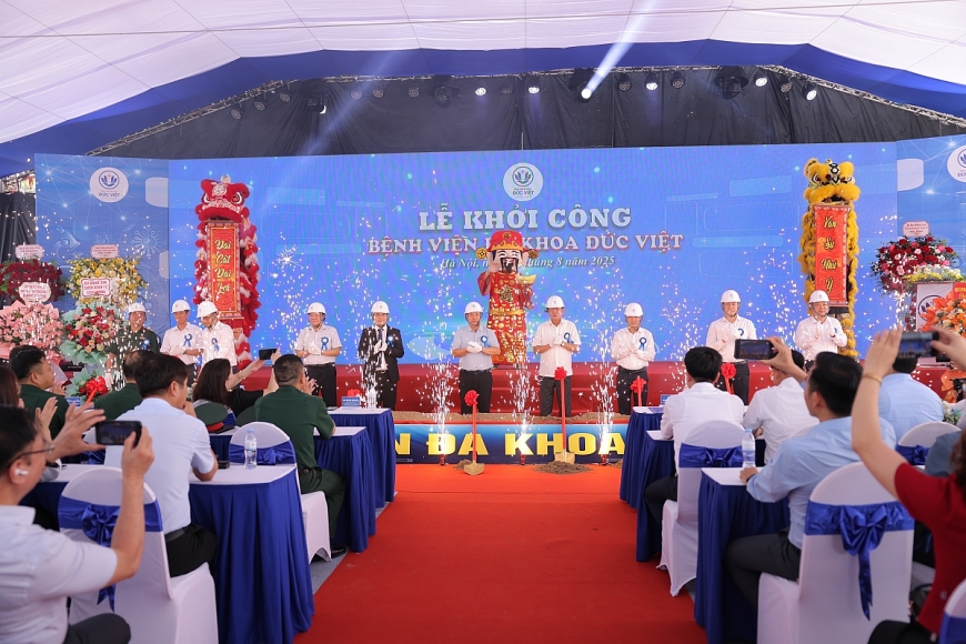 Bệnh viện Đa khoa Đức Việt chính thức khởi công tại Xuân Mai – Dấu ấn mới cho y tế Hà Nội