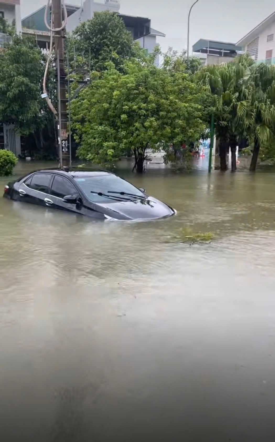 Người dân cần đề phòng nguy cơ ngập lụt do mưa lớn ảnh hưởng của bão số 5