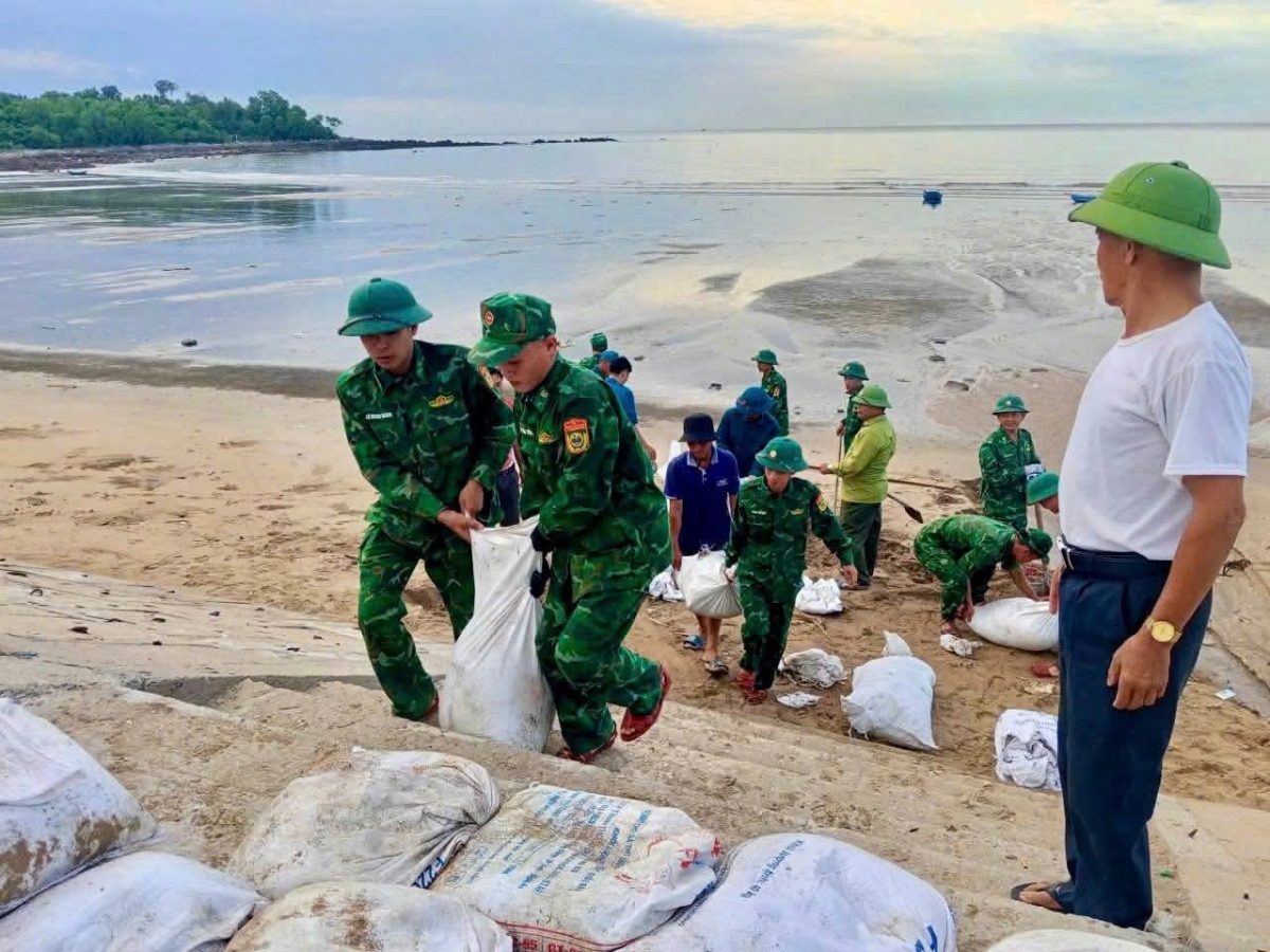 Các địa phương đang tích cực phòng chống bão theo tinh thần chỉ đạo của thủ tướng chính phủ