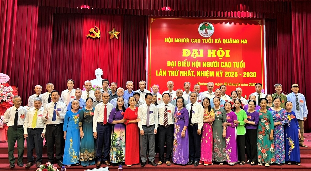 Người cao tuổi xã Quảng Hà đoàn kết, đổi mới, tiên phong