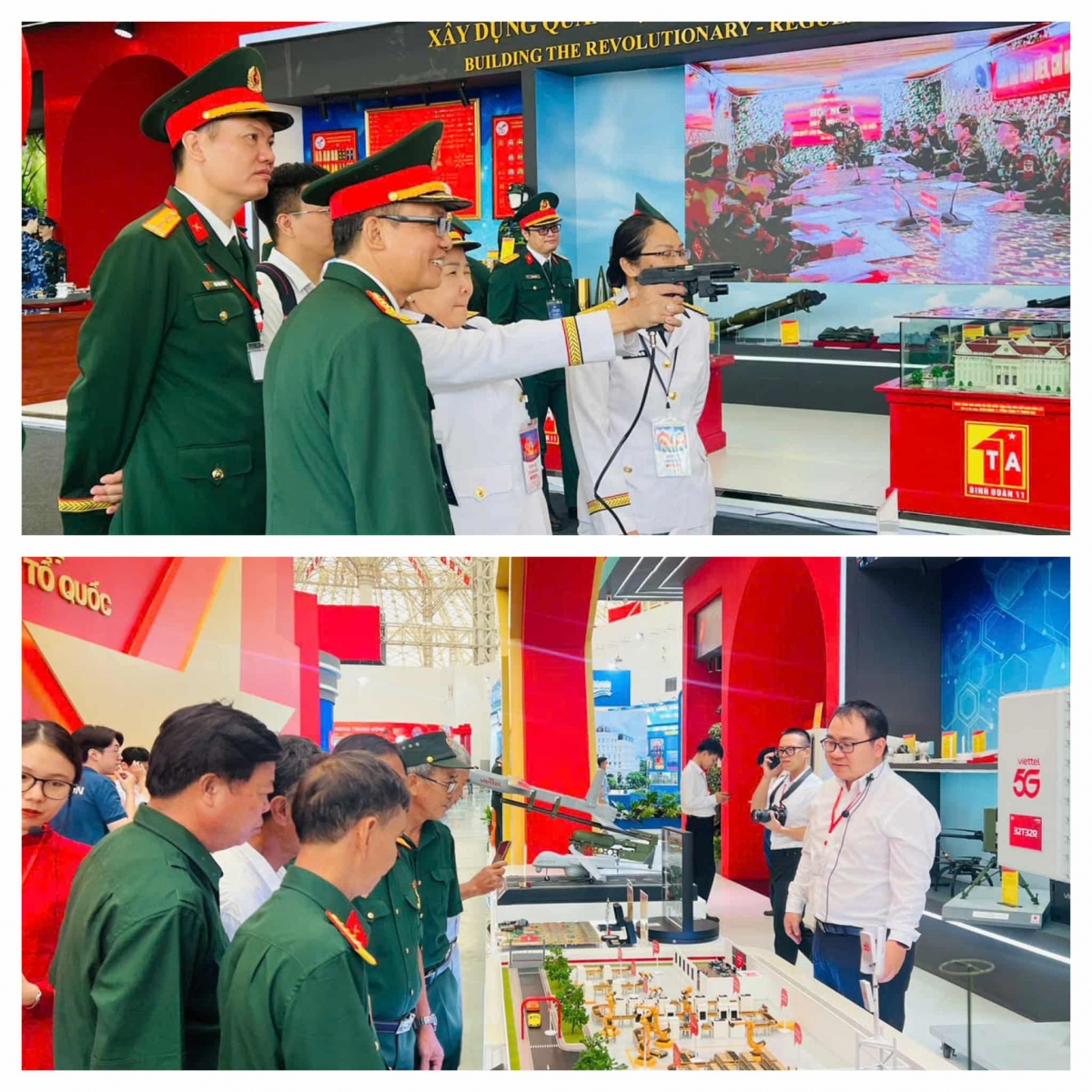 Khu vực trải nghiệm bắn súng 