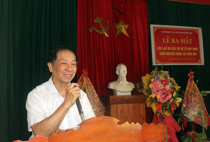 Ra mắt CLB Liên thế hệ tự giúp nhau đầu tiên sau khi thực hiện chính quyền địa phương 2 cấp