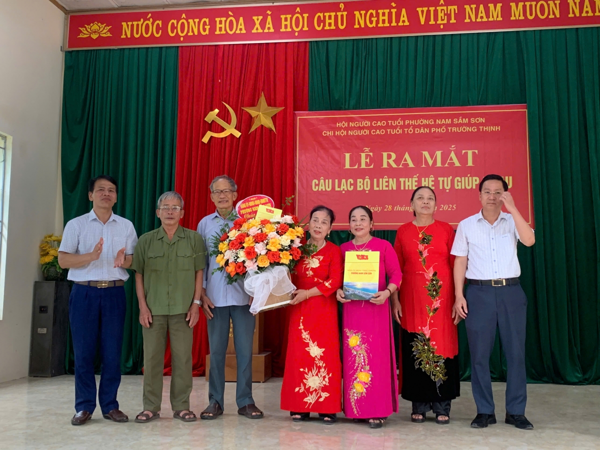 Ra mắt CLB LTHTGN tại phường Nam Sầm Sơn, tỉnh Thanh Hóa