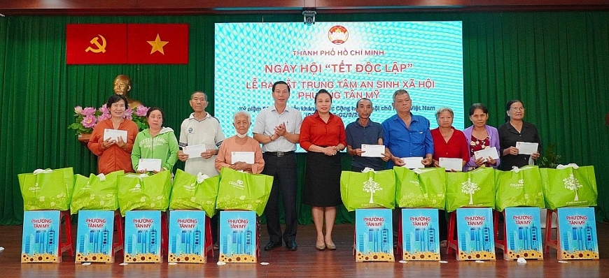 Phường Tân Mỹ, TP. Hồ Chí Minh ra mắt trung tâm hỗ trợ khẩn cấp cho người khó khăn