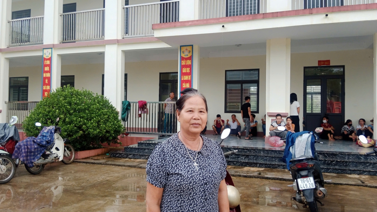 Bà Nguyễn Thị Tính người cao tuổi xã Tiên Lương, tỉnh Phú Thọ