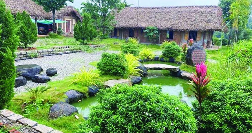 Không gian văn hoá  Lan Đình Bến. 