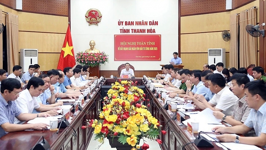 Thanh Hóa giải ngân vốn đầu tư công đạt hơn 7.700 tỷ đồng