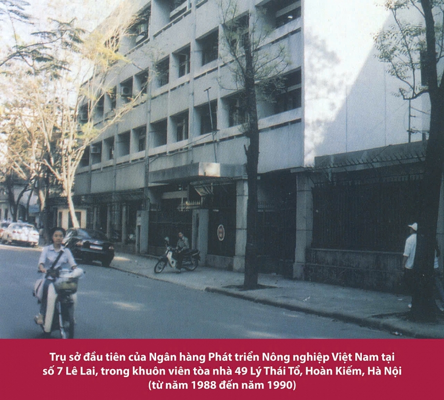 Trụ sở đầu tiên của Agribank.