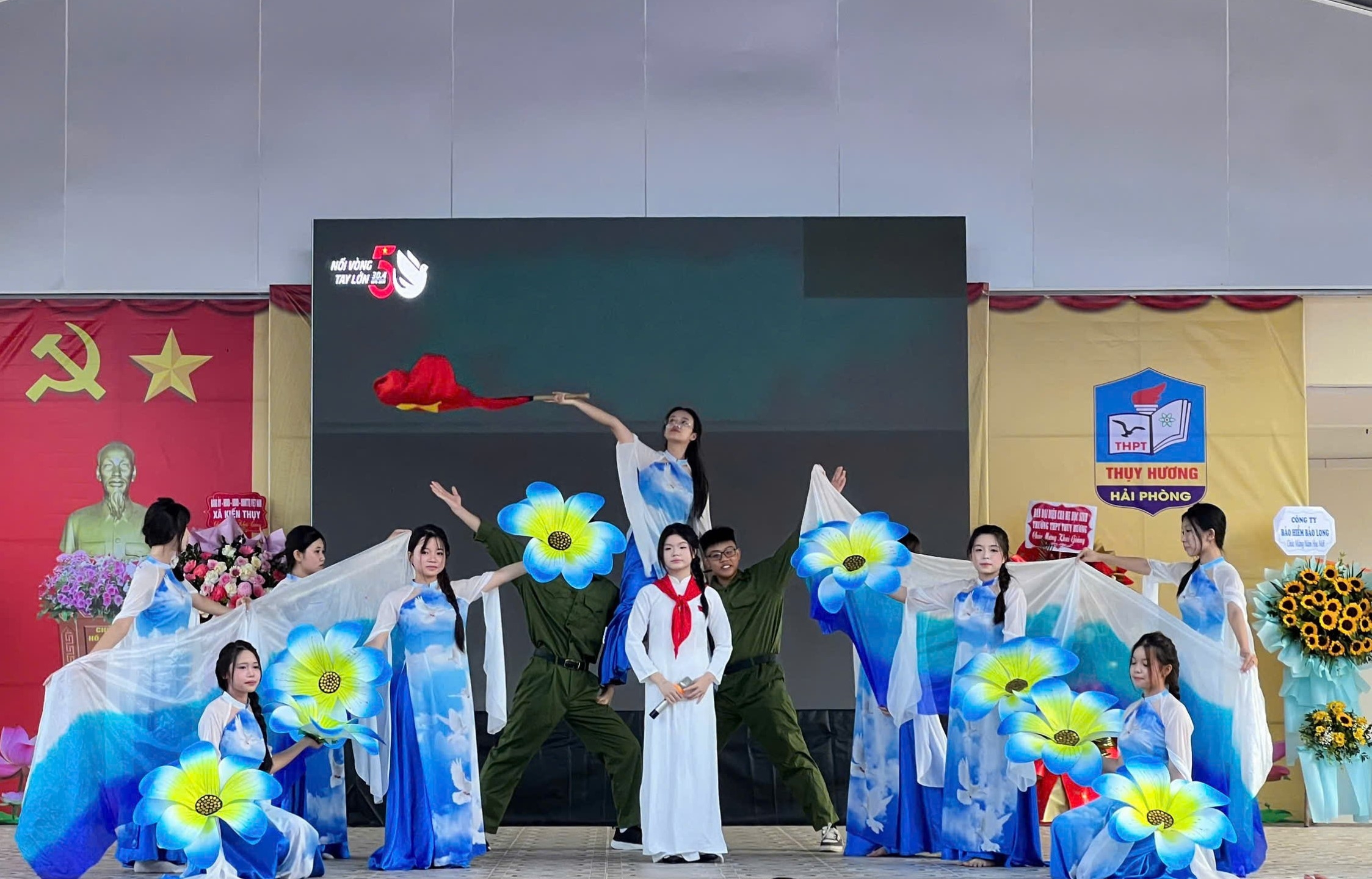 Những tiết mục văn nghệ đặc sắc  trong buổi Lễ khai giảng.