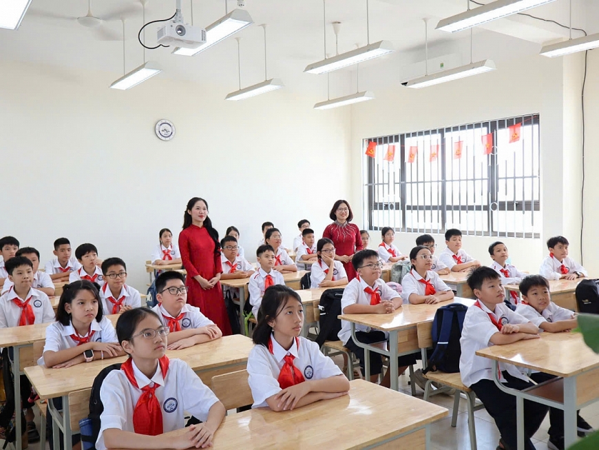 Trường THCS Bắc Từ Liêm long trọng tổ chức Lễ khai giảng năm học 2025 - 2026