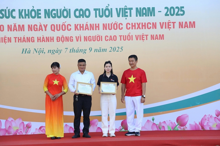 Sôi nổi Ngày hội sức khỏe người cao tuổi Việt Nam 2025