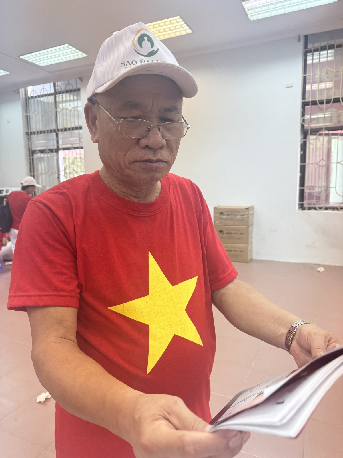 Với ông Vũ Văn Bình, Ngày hội là sự đồng bộ và khí thế lan toả 