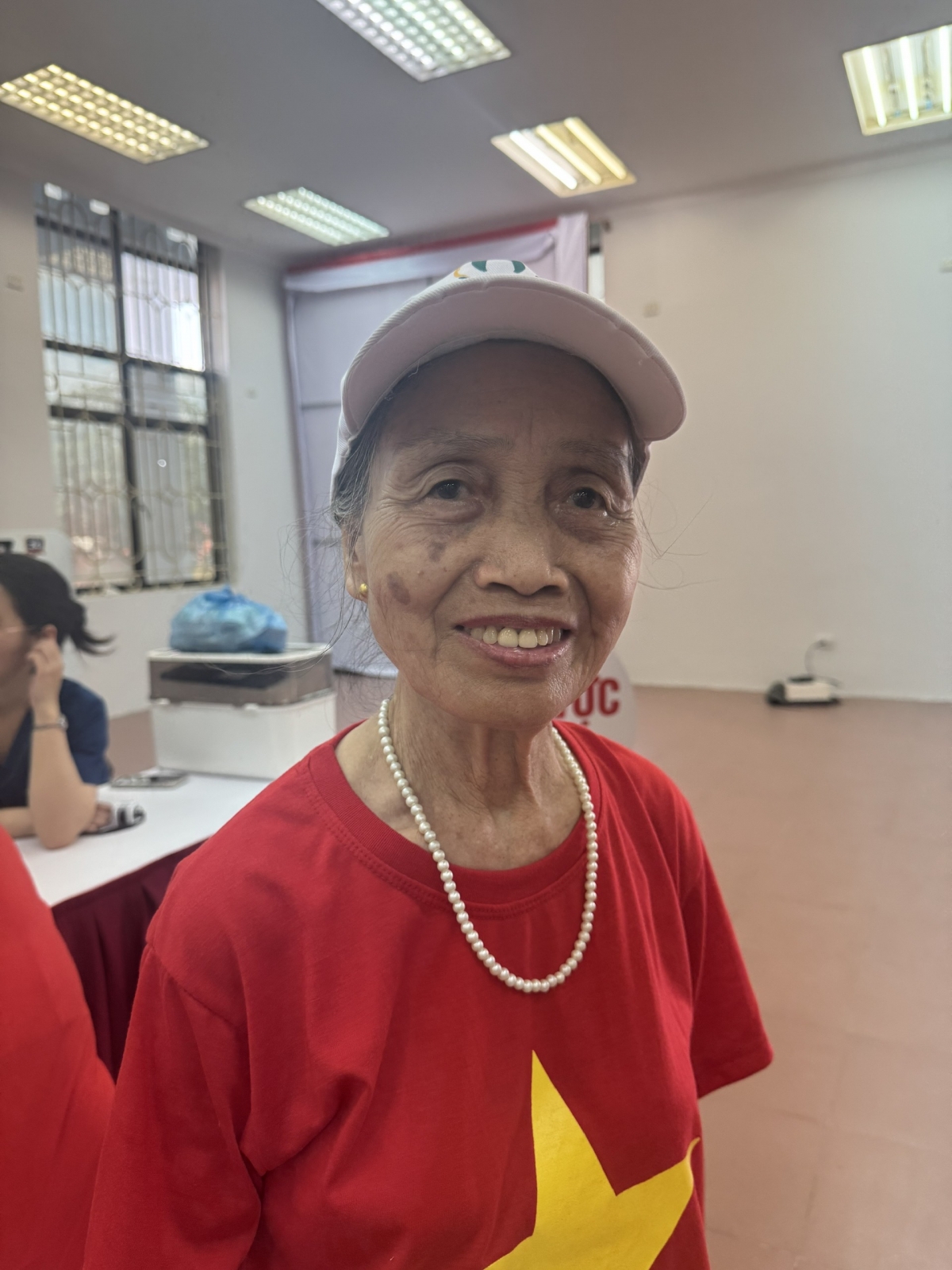 Theo bà Nguyễn Thị Quy, đến với ngày hội NCT thêm niềm tin để sống khỏe 