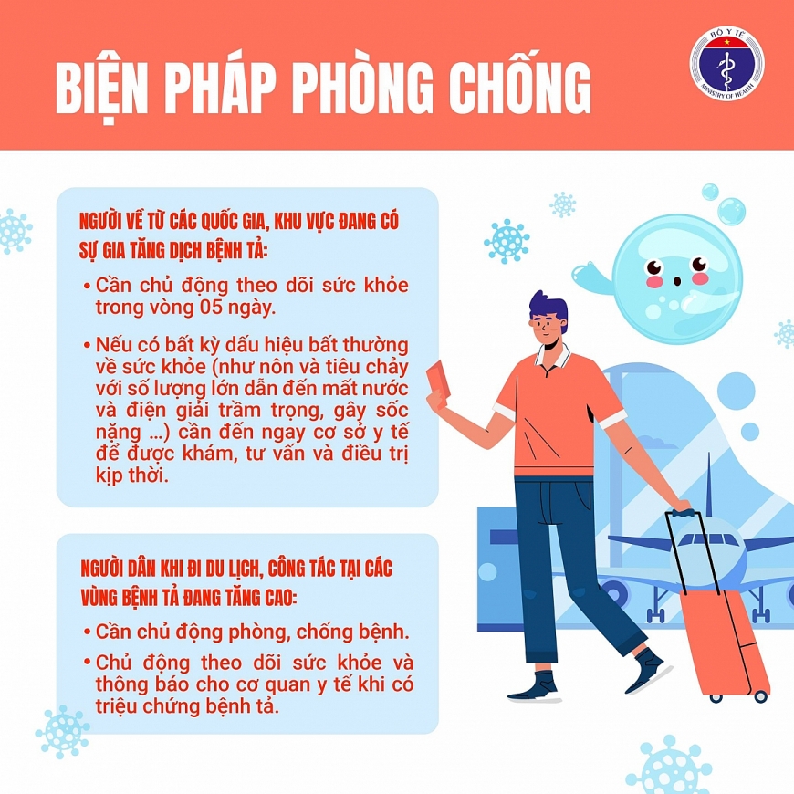 Bộ Y tế cảnh báo nguy cơ dịch bệnh tả, khuyến cáo người dân chủ động phòng tránh