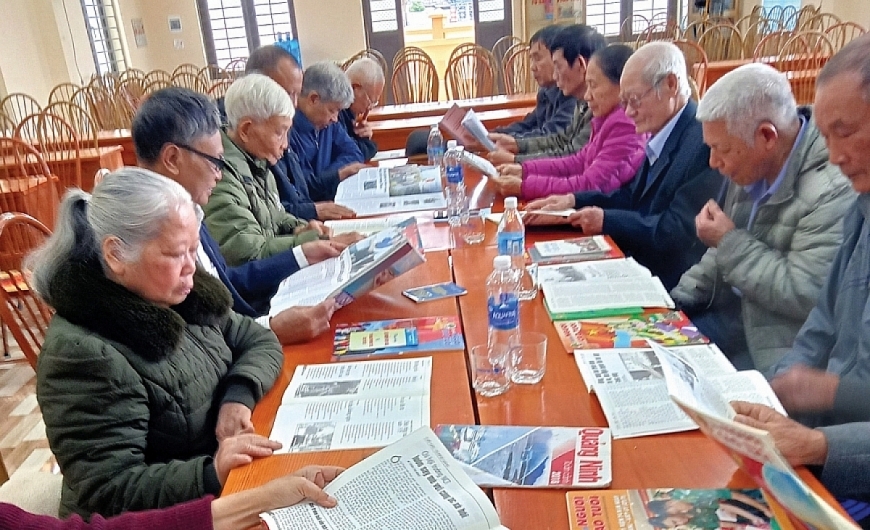 Cần nhân rộng mô hình đọc sách ở mọi lứa tuổi, đặc biệt ở người cao tuổi. 