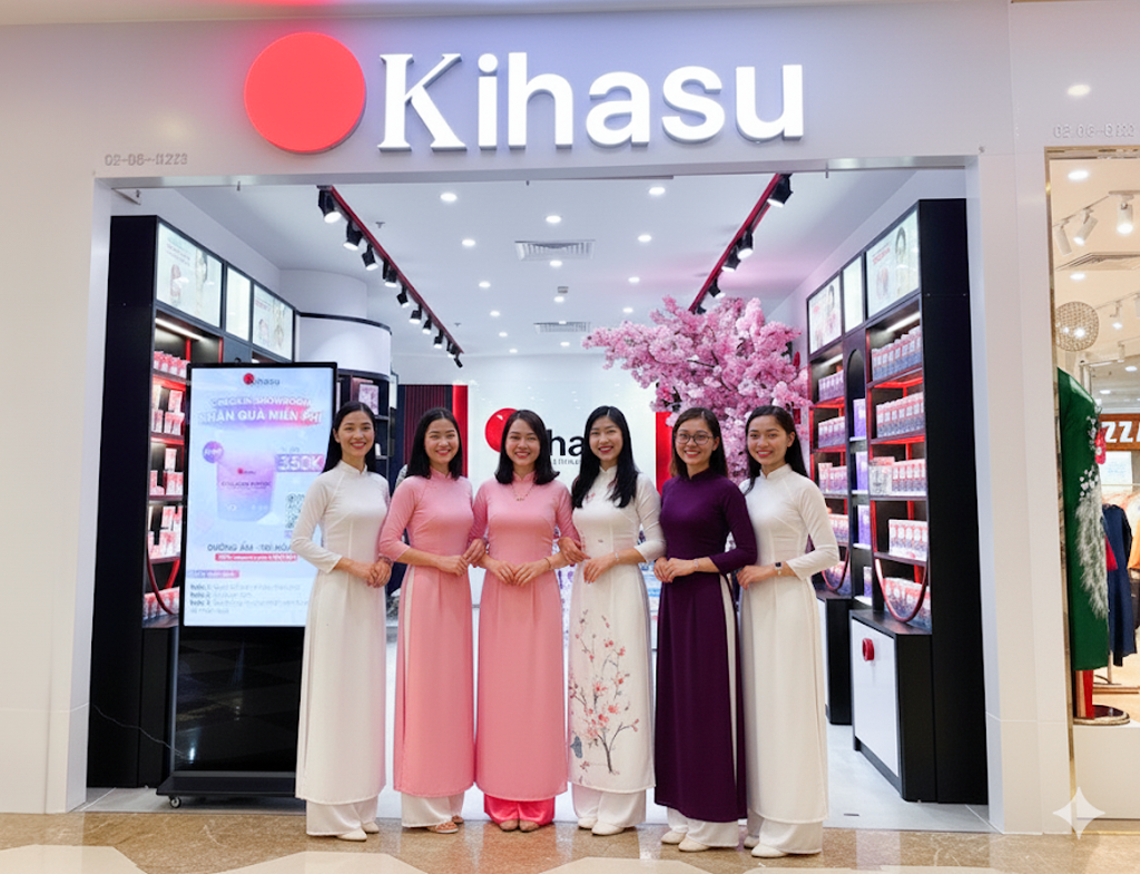 “Hành trình Vẻ đẹp Việt” – Khi áo dài và Kihasu cùng tỏa sáng