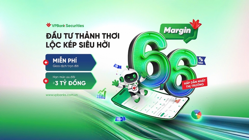 VPBankS tung ra sản phẩm Margin 6,6%