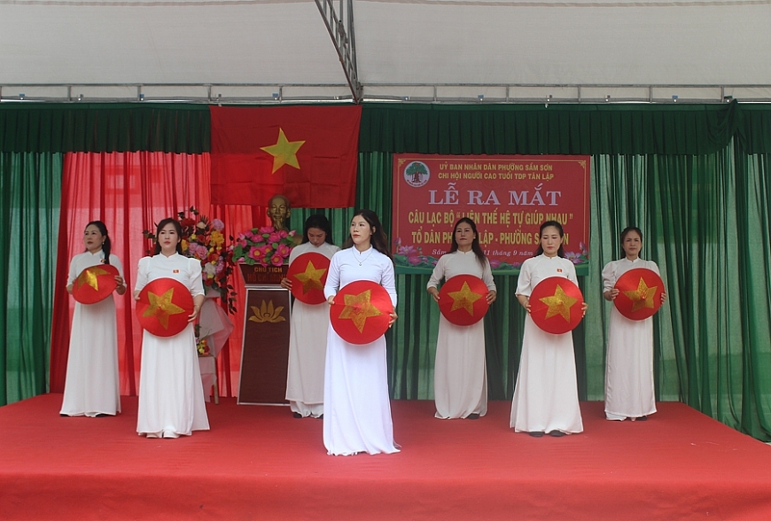 Thanh Hóa: Ra mắt CLB Liên thế hệ tự giúp nhau tại phường Sầm Sơn