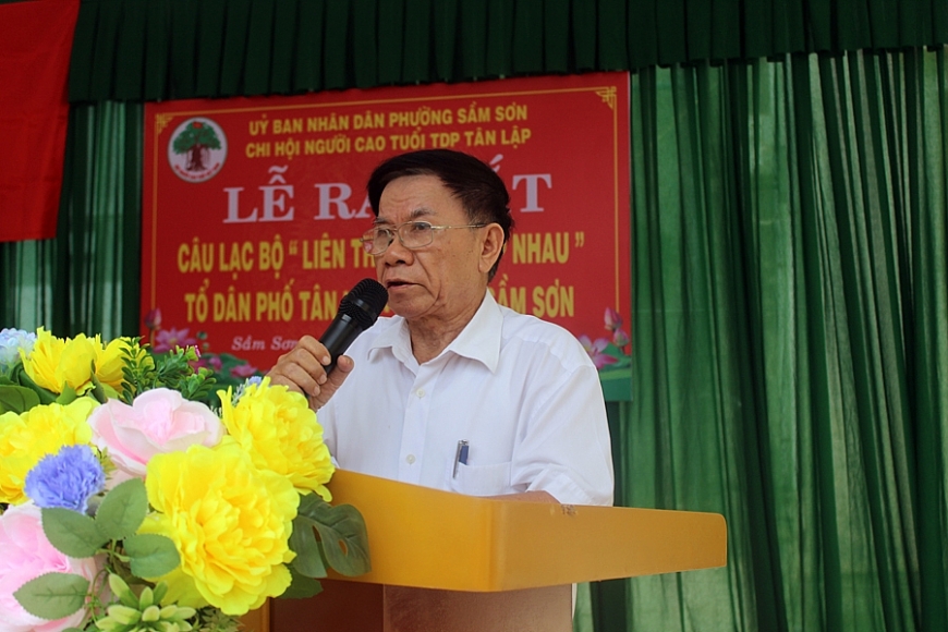 Thanh Hóa: Ra mắt CLB Liên thế hệ tự giúp nhau tại phường Sầm Sơn