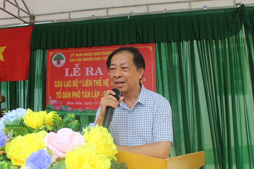 Thanh Hóa: Ra mắt CLB Liên thế hệ tự giúp nhau tại phường Sầm Sơn