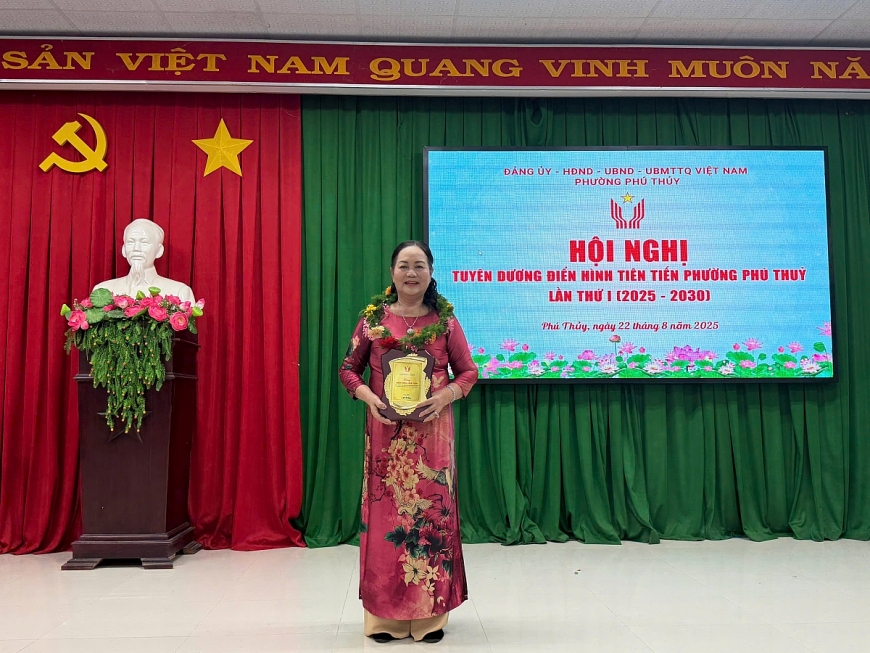 Bà Lê Thị Thu Liễu.