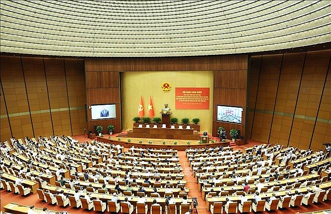 Hội nghị toàn quốc quán triệt, triển khai thực hiện 4 nghị quyết của Bộ Chính trị. Ảnh: Phương Hoa/ TTXVN