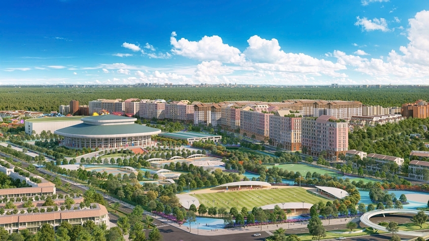 Bộ đôi Park Residence và Road Residence mang nhịp sống năng động, hiện đại. (Ảnh: Sun Property)