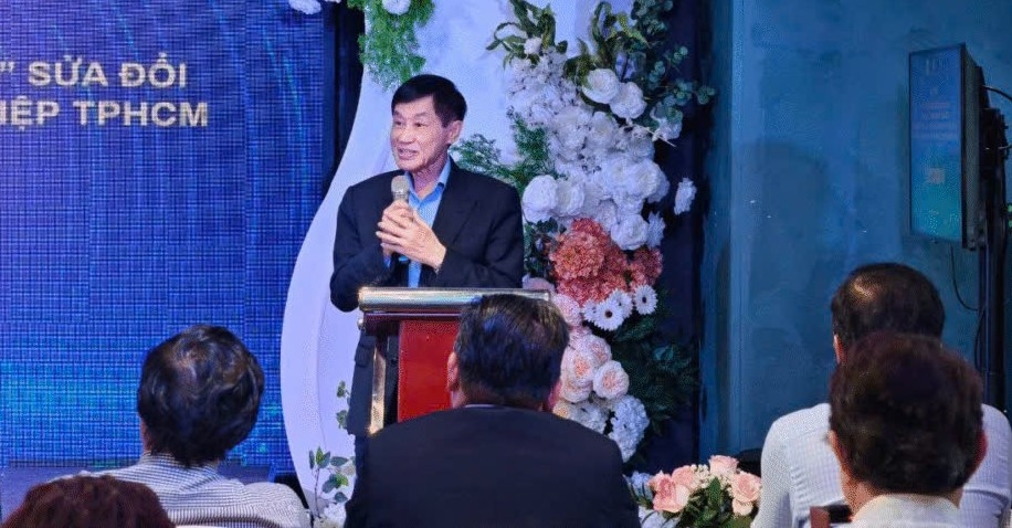 Ông Johnathan Hạnh Nguyễn, Chủ tịch Tập đoàn Liên Thái Bình Dương (IPPG) phát biểu tại Hội nghị