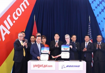 Vietjet nhận bàn giao tàu bay Boeing đầu tiên trong đơn đặt hàng trị giá 32 tỷ USD