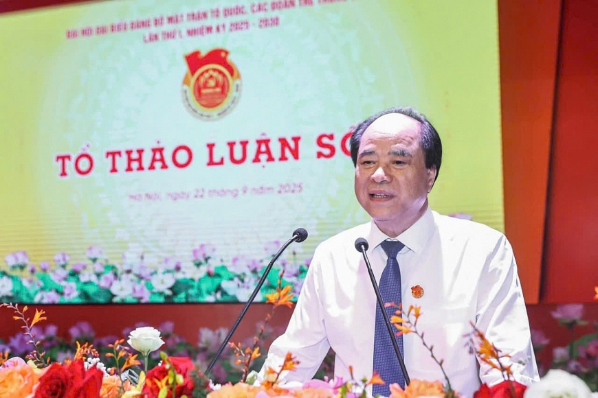 346 đại biểu tham dự Đại hội đại biểu đảng bộ Mặt trận Tổ quốc, các đoàn thể Trung ương lần thứ I, nhiệm kì 2025-2030