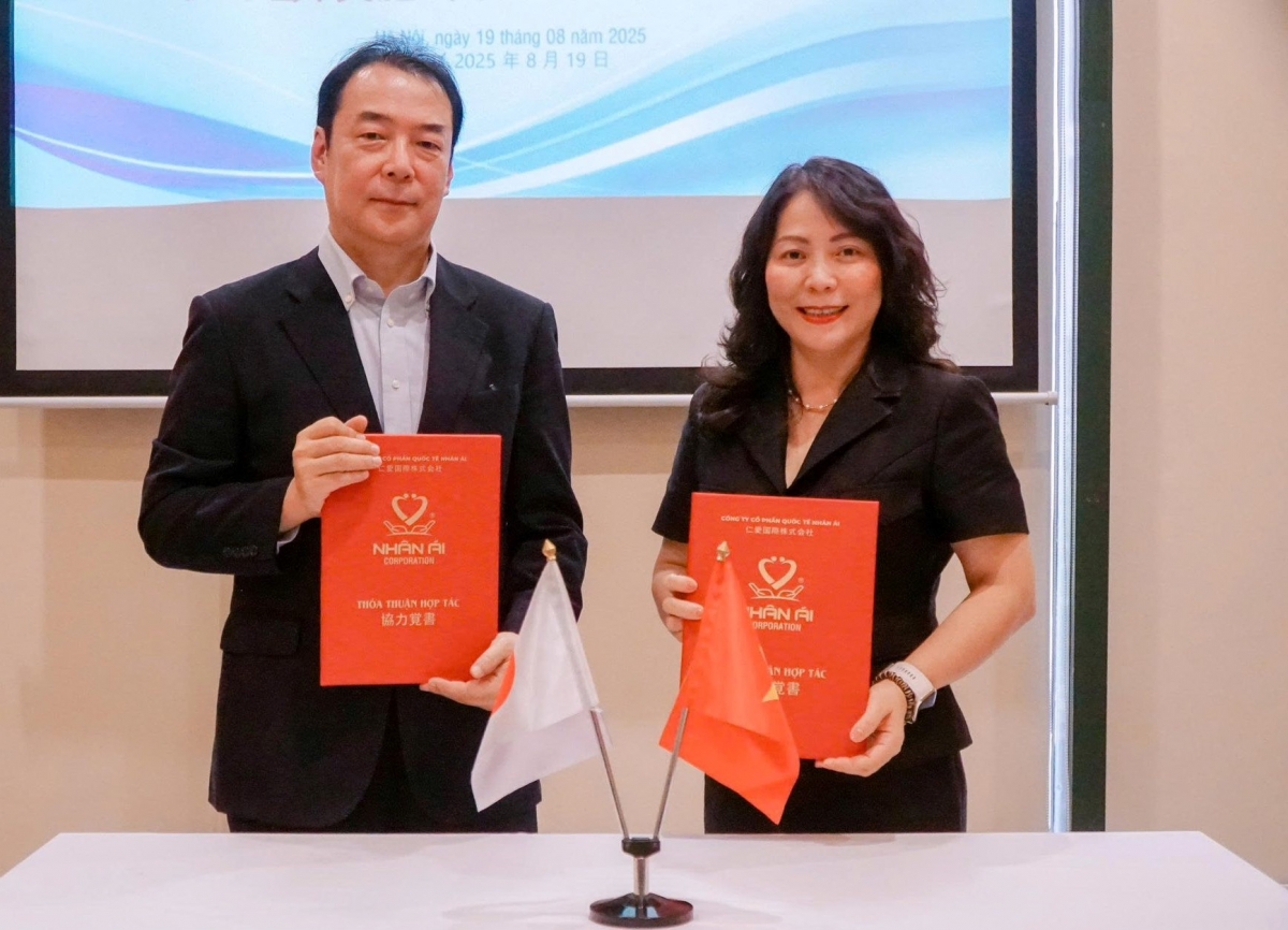 Công ty Cổ phần Quốc tế Nhân Ái kí kết chương trình phối hợp với đối tác Nhật Bản (2)