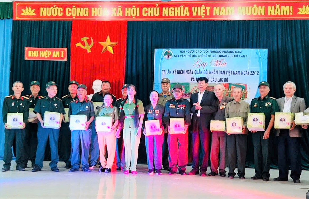 Tri ân và kỷ niệm thành lập CLB LTHTGN Khu Hiệp An 1