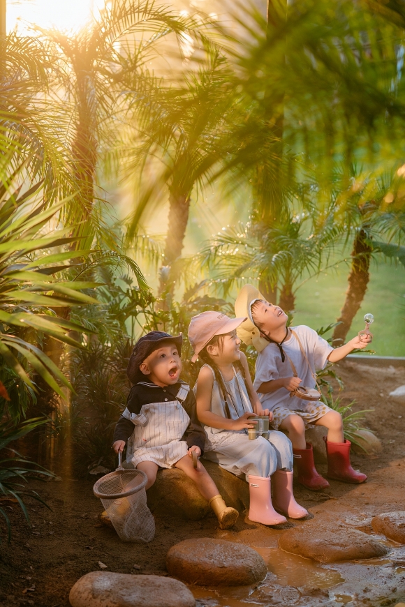 Trẻ được vui chơi, khám phá khoa học tự nhiên ngay chính nơi mình sống